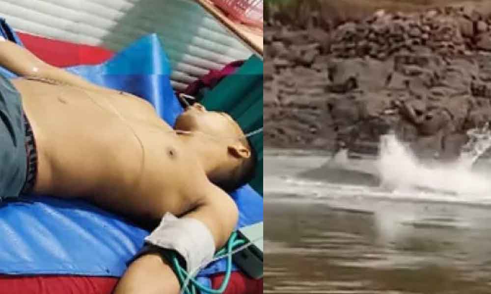 'Mandi sungai pun tak selamat!', Lelaki diserang jerung ketika mandi sungai